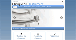 Desktop Screenshot of clinique-instrument.com